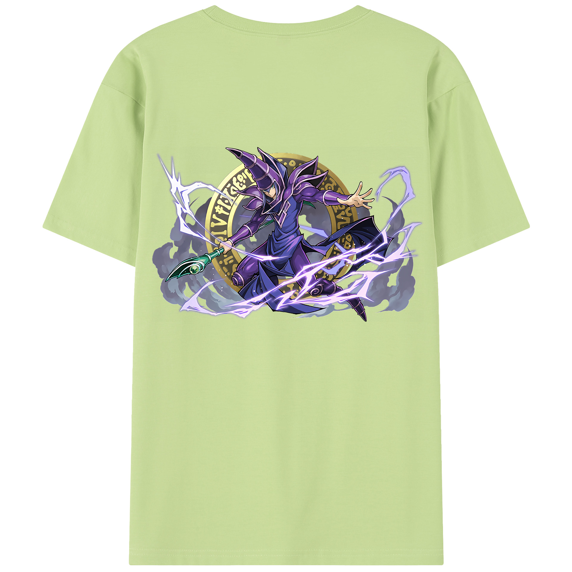 （画像用） 遊☆戯☆王 Yu-Gi-Oh! 綿100％半袖Tシャツ（背面プリント）